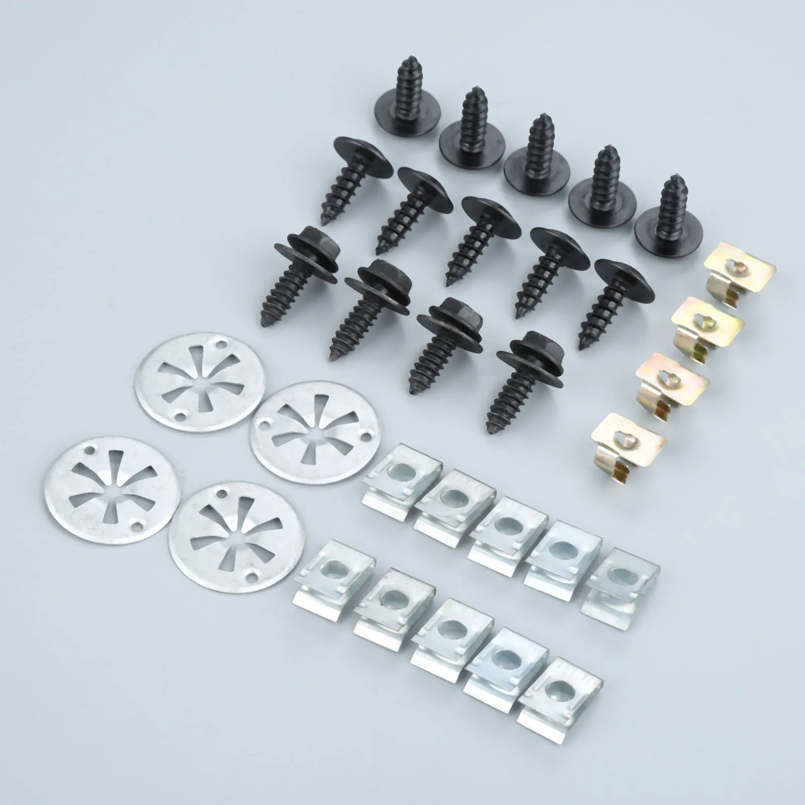 32Pcs/Set Engine Undertray Cover Clips Retainers Bottom Splashguard Shield - $15.36