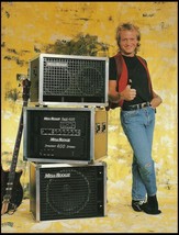 Level 42 Mark King 1989 Mesa Boogie bass guitar amplifier advertisement ad print - £3.38 GBP