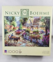 Nicky Boehme A Country Greeting Jigsaw Puzzle 1000 Piece Sure Lox Canadian Group - $12.18
