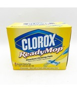1 Pack Clorox Ready Mop Absorbent Cleaning Pads 8.5 x 10.5 inches 8 Tota... - £11.72 GBP
