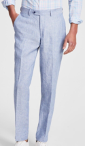 Bar 111 Men’s Light Blue Casual Linen Pants Size US 38 W 32 L - £66.09 GBP
