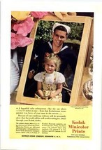 Kodak Minicolor Prints Camera Magazine Ad Print Design Advertising - £26.36 GBP