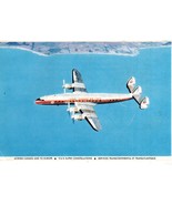 TCA&#39;s Super Constelations (Trans Canada Airlines) vintage Postcard - €2,31 EUR