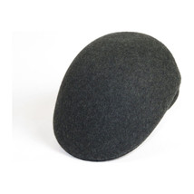 Men Fashion Classic Flannel Wool Ascot Ivy Hat Bruno Capelo Tyson TY108 Charcoal image 6