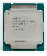 Intel Core i7-5820K CPU 6-Core 12-T 3.3GHZ 15M SR20S LGA2011-3 140W Proc... - $22.43