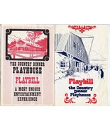 3 Country Dinner Playhouse Playbills Dallas Texas 1970&#39;s - £18.82 GBP