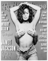 Janet Jackson famous Rolling Stone magazine cover 8x10 inch publicity photo - £9.65 GBP