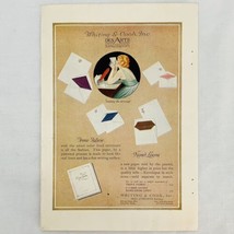 Vtg 1920&#39;s Whiting &amp; Cook Inc DesArts Stationery Advertising Magazine Print Ad - £5.20 GBP