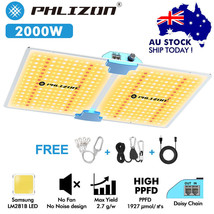 Phlizon PL2000 LED Grow Light Sunlike Full Spectrum Commercial for Indoo... - $1,901.93 MXN