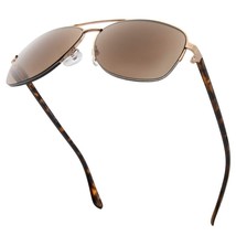 VITENZI Reader Sunglasses Aviator Tinted Anzio in Gold 1.75 - £19.26 GBP