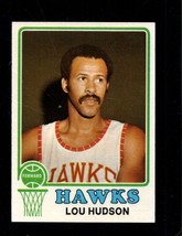 1973-74 Topps #150 Lou Hudson Exmt Hawks Hof Nicely Centered *X94518 - £6.93 GBP