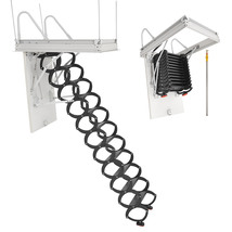 VEVOR Attic Ladder, 660LBS/299.4KG Capacity, Fits 8.5 to 9.4 ft Ceiling ... - $609.90