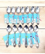OLD COLONY 1911 Teaspoon SET 13 Silver Plated By 1847 Rogers Bros No Mon... - $31.68