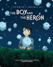 The Boy and the Heron Movie 4K Ultra HD &amp; Blu-ray (SMALL DENT) Limited Steelbook - £17.71 GBP