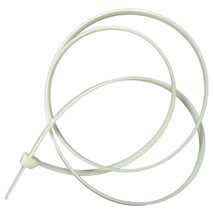 48&quot; Natural Nylon Plastic Cable Ties (50 pcs) - £41.64 GBP