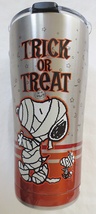 Tervis Peanuts Trick or Treat 20-oz Stainless Steel Tumbler w/Hammer Lid - £25.91 GBP