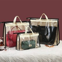 1pc. Transparent, Waterproof Handbag Storage Bag With S-Hook/Handbag Dust Bag - £7.18 GBP+