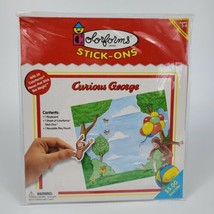 Curious George Colorforms Adventure Set Rare 2001 Promo Item Universal S... - $11.87