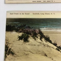 1930&#39;s Sand Dunes on Bay Head New Jersey and Southold Beach Long Island New York - £7.30 GBP