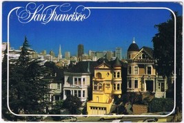 Postcard Victorian Houses San Francisco California - £1.73 GBP