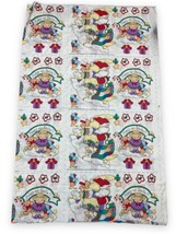 Vtg 1994 Hurry Up Santa Daisy Kingdom Fabric Quilt Panels 60x46” #6810 - £10.49 GBP