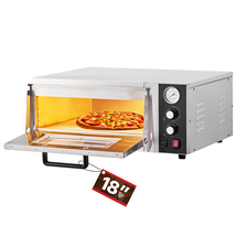 VEVOR Electric Pizza Oven, 18-Inch Commercial Pizza Ovens, 842°F Max Tem... - $339.99