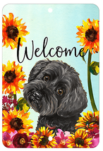 Yorkiepoo Welcome Indoor/Outdoor Aluminum Sign - Made In Usa - $20.95