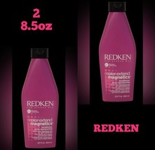 2-Redken Color Extend Magnetics Conditioner Gentle 4 Color Treated Hair 8.5z New - £19.06 GBP