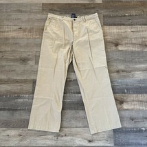 Tommy Hilfiger Khaki Dress Pants 36x30 Cotton Slack - £7.89 GBP