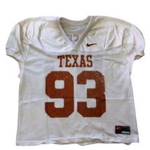 Texas Longhorns Team Game Issued Used Worn #93 Football Jersey - £78.57 GBP