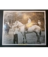1940s Horse Show New Jersey Pat Williams 8X10 B&amp;W Photo By CARDELL Photo... - $23.44