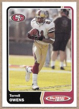 2003 Topps Total Team Checklists #TC27 Terrell Owens San Francisco 49ers - $2.55