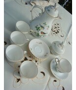 Alka Kunst Kaiser &quot;Tirol&quot; pattern, coffee pot, sugar and 5 cups and sauc... - $182.79 CAD