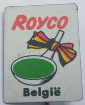 Pubblicità Vintage da Uomo Cappello Bastone Pin - Royco da Zuppa Belga B... - £8.82 GBP