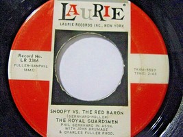 The Royal Guardsmen-Snoopy vs. The Red Baron / I Needed You-45rpm-1966-VG++ - £3.91 GBP