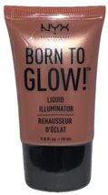 1- NYX BORN TO GLOW Liquid Illuminator #LI02 GLEAM (New/Sealed/RARE) See... - $34.64