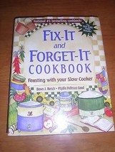 Fix-It and Forget-It Cookbook Feasting  With Slow Cooker DCDJ 2000 - £7.78 GBP