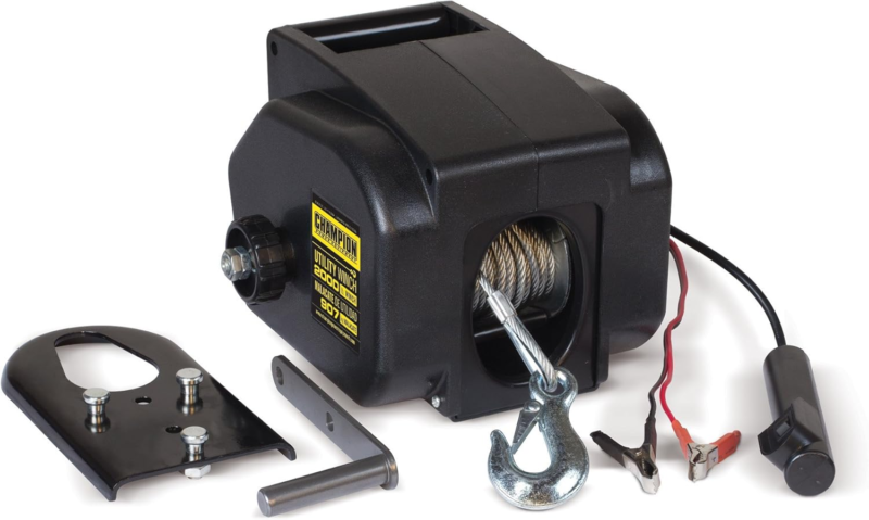 Power Equipment 2000-Lb. Marine/Trailer Utility Winch Kit - $262.89