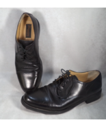 Dockers Dress Shoes Mens 10.5M Oxford Black Leather Lace Up 091-97704 - $436.02 MXN