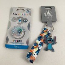Disney Lilo &amp; Stitch Pop Sockets Pop Holiday Grip Keychain Character Lan... - $19.75