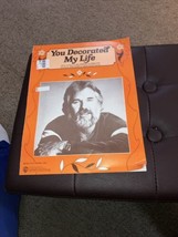 Vintage Sheet Music You Decorated my Life , Kenny Rogers Morrison/Hupp 1978 - £4.20 GBP