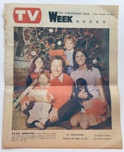 The Indianapolis Star TV Week December 12 1971 Andy Williams &amp; Family No Label - £22.23 GBP