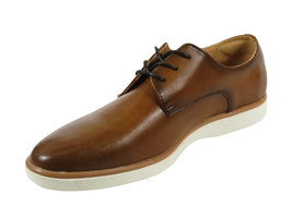 Men's Shoes By Santino Luciano Dress Comfort Light Weight H2461 Cognac image 3
