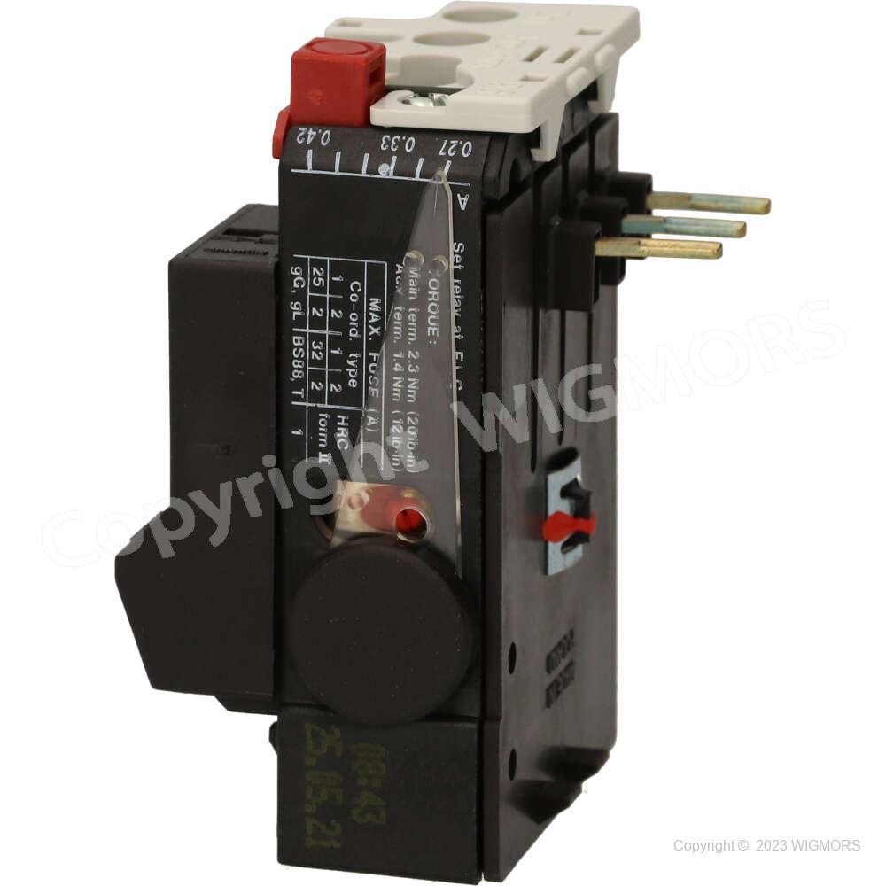 Overload relay Danfoss CI 6 0,27-0,42A 047H0202/047H4202 TI 16C - $36.48