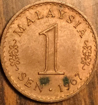 1967 Malaysia 1 Sen Coin - £1.38 GBP