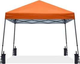 Orange Abccanopy Stable Pop Up Outdoor Canopy Tent - £108.57 GBP