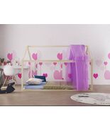 Queen Montessori House Floorbed - Kids' Gift, Complete with Slats - $399.00