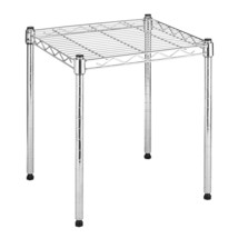 Whitmor Supreme Stacking Shelf and Organizer - Adjustable - Chrome - $42.74