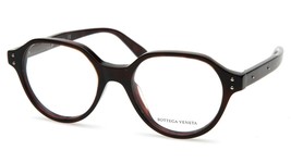 New Bottega Veneta BV0150O 003 Brown Eyeglasses Glasses Frame 50-19-145mm Italy - £254.53 GBP
