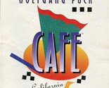 Wolfgang Puck Cafe California Wine and Beer Menu 1980&#39;s - £17.40 GBP